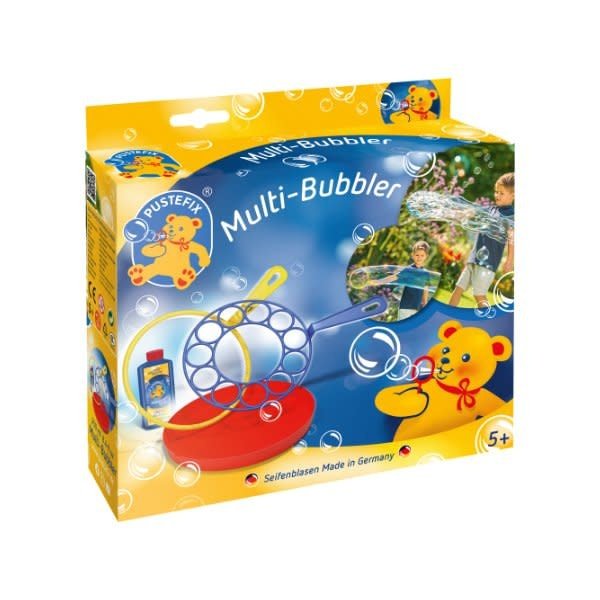 Pustefix | Bellenblaas | 250 ml | Multi Bubbler met 2 grote Ringen | 4+ - Kleine Eland