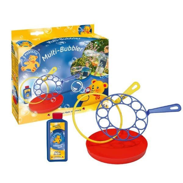 Pustefix | Bellenblaas | 250 ml | Multi Bubbler met 2 grote Ringen | 4+ - Kleine Eland
