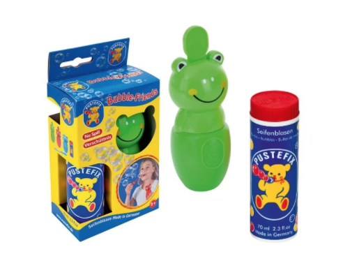 Pustefix | Bellenblaas | 70 ml | Bubble Friends Frog | 4+ - Kleine Eland