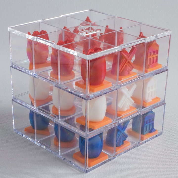 Qubigo Dutch Edition speelwijze met kubus