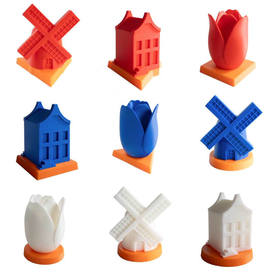 Qubigo Dutch Edition speelstukken met Nederlandse vormen