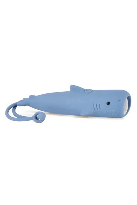 Rabbit &amp; Friends | Haai | Oplaadbare Zaklantaarn | Siliconen | 25cm | 2+ - Kleine Eland