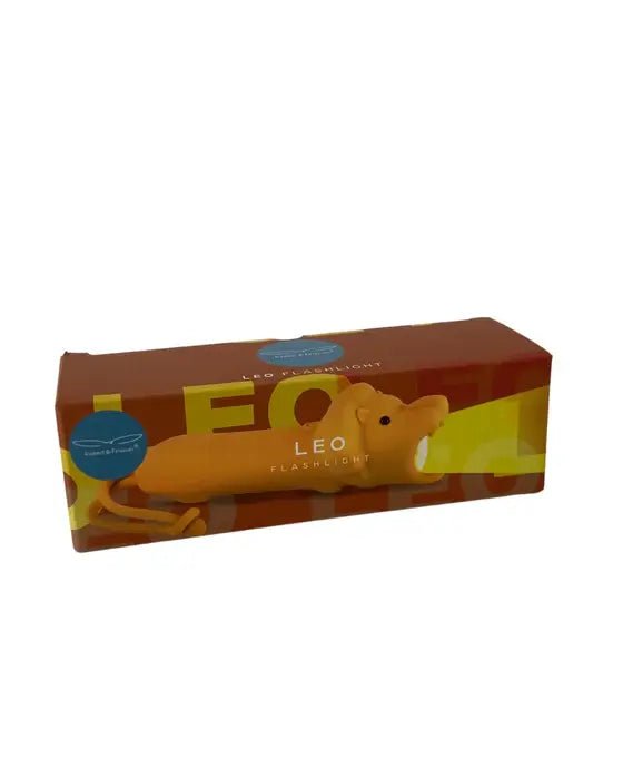 Rabbit &amp; Friends | Leeuw | Oplaadbare Zaklantaarn | Siliconen | 25cm | 2+ - Kleine Eland