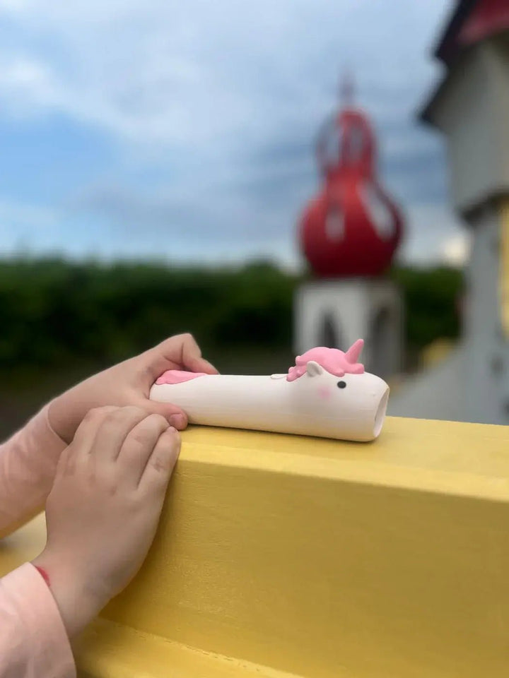 Rabbit &amp; Friends | Unicorn | Oplaadbare Zaklantaarn | Siliconen | 25cm | 2+ - Kleine Eland