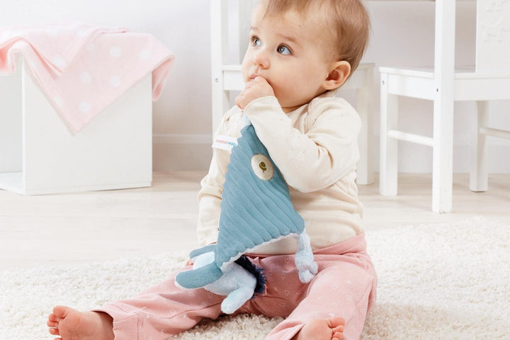 Rainbow Design | Disney Comfort Blanket | Classic Eeyore | 25 cm | 0+ - Kleine Eland