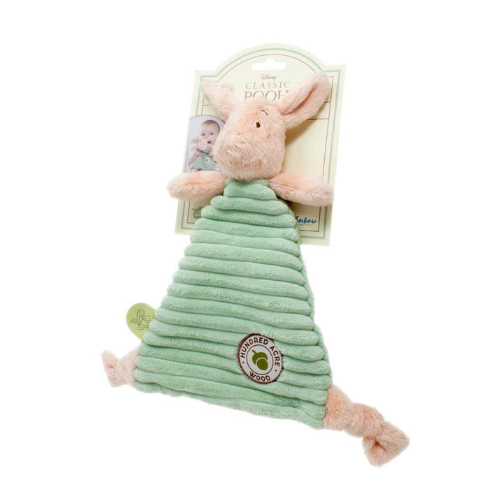 Rainbow Design | Disney Comfort Blanket | Classic Piglet | 25 cm | 0+ - Kleine Eland