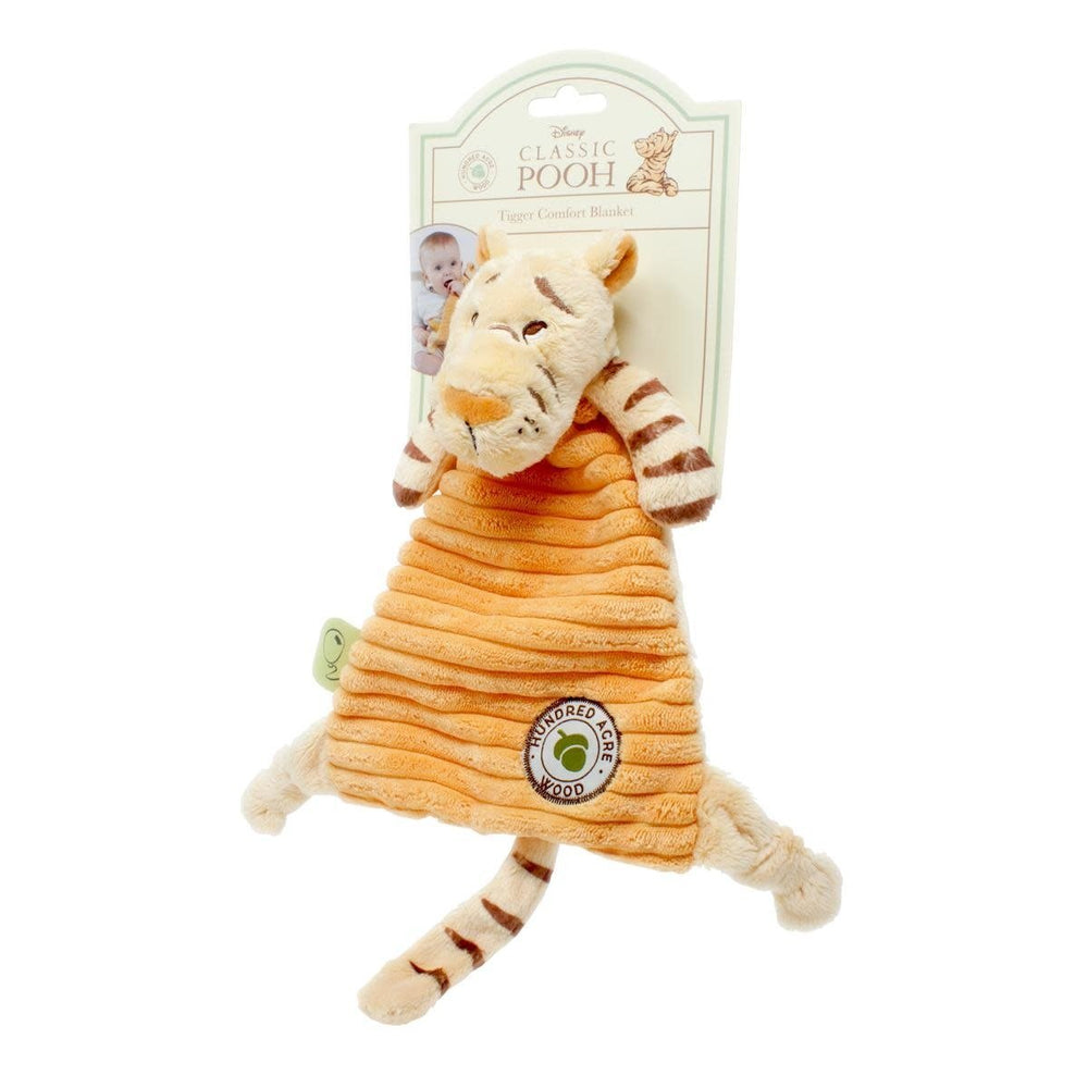 Rainbow Design | Disney Comfort Blanket | Classic Tigger | 25 cm | 0+ - Kleine Eland