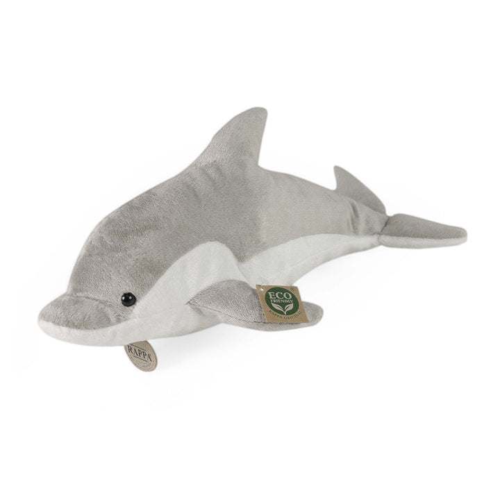 Rappa ECO-Plüschdelfin, 38 cm, vor weißem Hintergrund