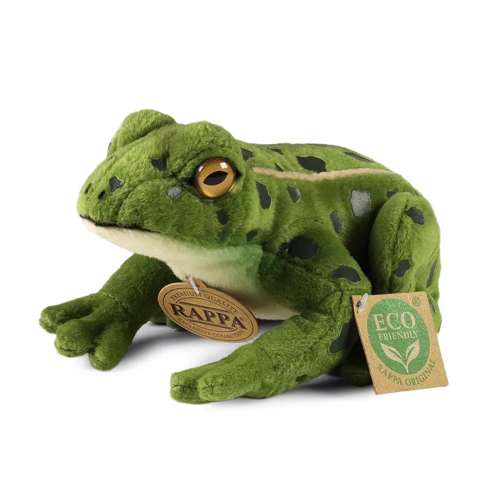 Rappa Pluche Kikker 19 cm - Kleine Eland