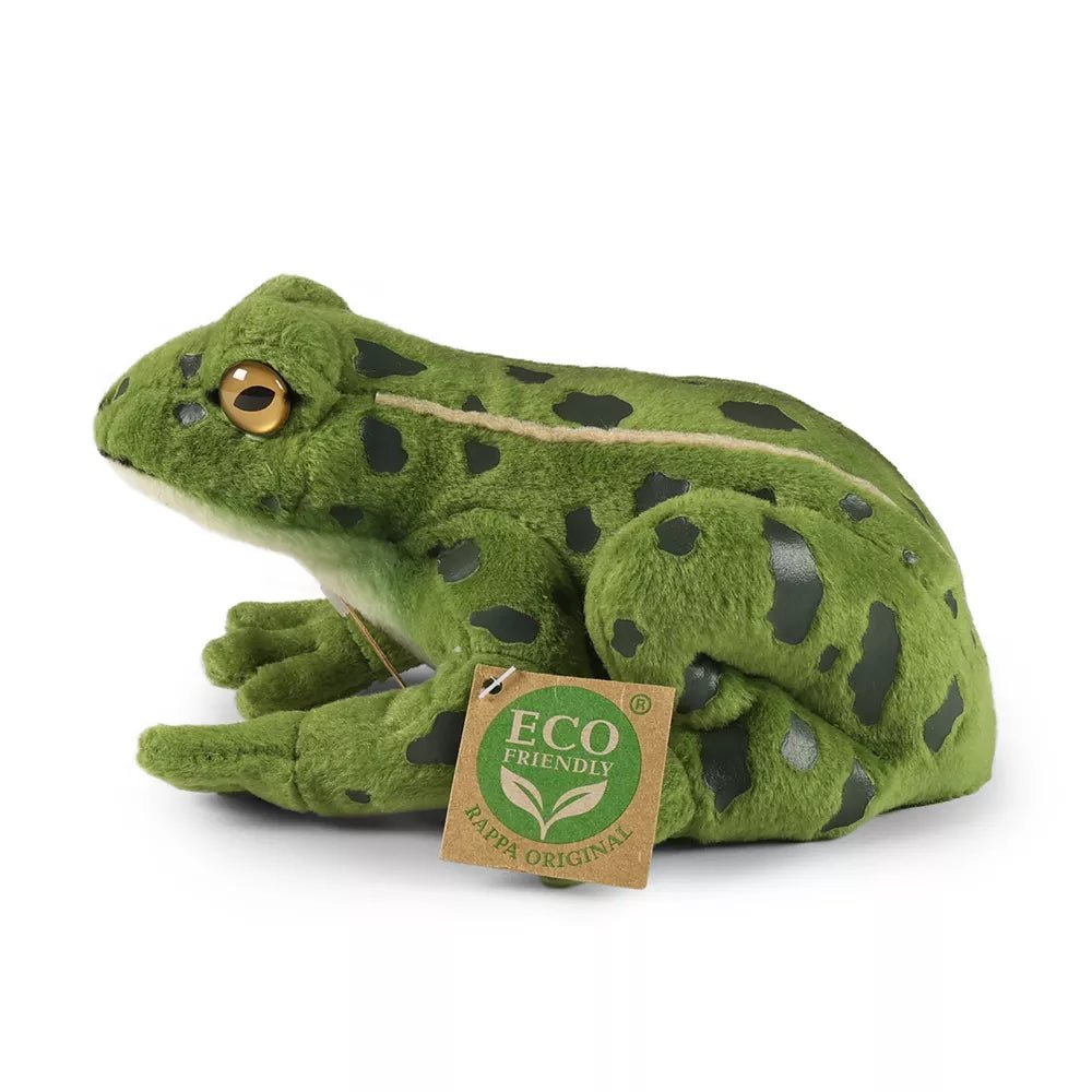 Rappa Pluche Kikker 19 cm - Kleine Eland