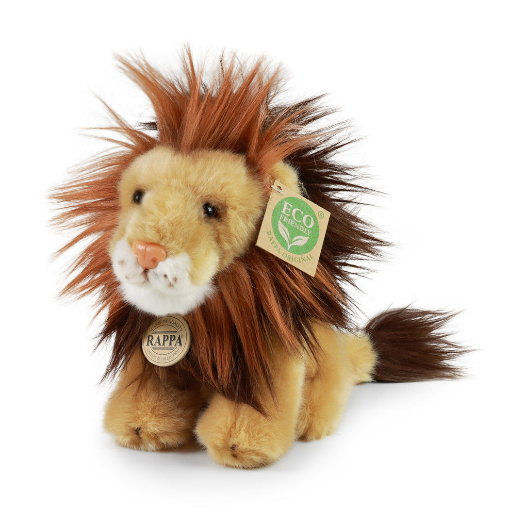 Rappa Plüschlöwe, 18 cm, vor weißem Hintergrund