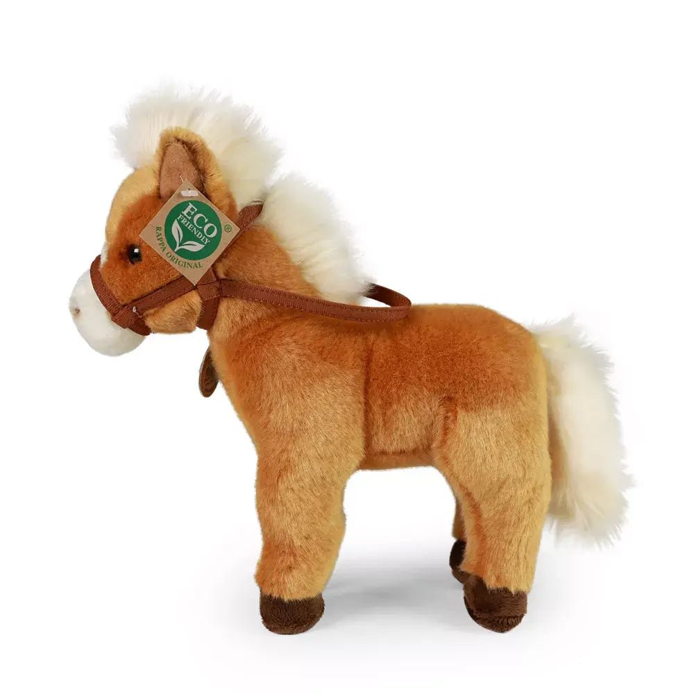Rappa Plush Toy | Pluche bruin paard 30 cm | 0+ - Kleine Eland