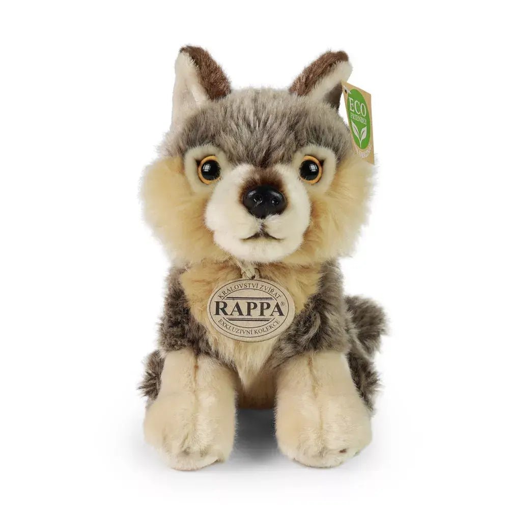 Rappa Plush Toy | Pluche wolf 18 cm | 0+ - Kleine Eland