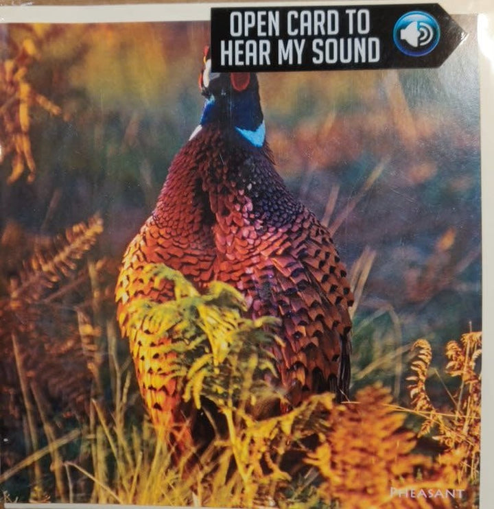 Really Wild Cards | Wenskaart met Geluid | Country Sports | Fazanten Haan - Kleine Eland