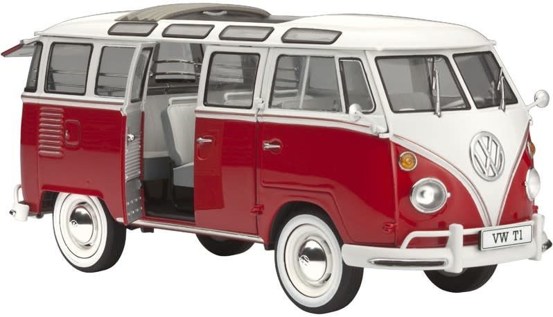 Revell Model Set VW T1 Samba Bus 1:24 8+ - Kleine Eland
