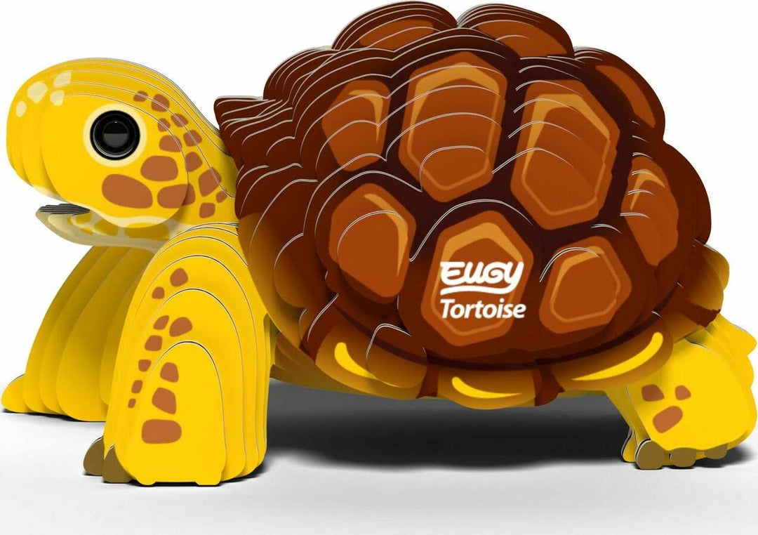 Eugy | 3D Cardboard Model Kit | Wild Life | Schildpad | 37 stukjes | 6+