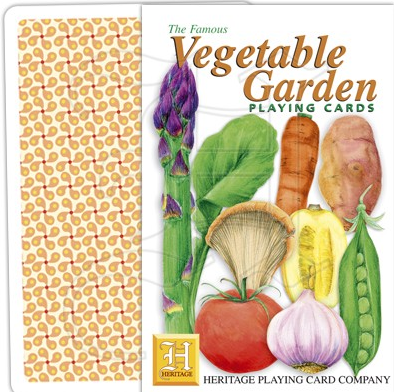 Heritage Playing Cards | Speelkaarten | Vegetable Garden
