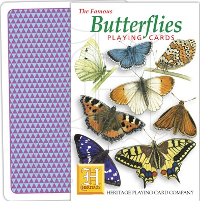 Heritage Playing Cards | Speelkaarten | Butterflies