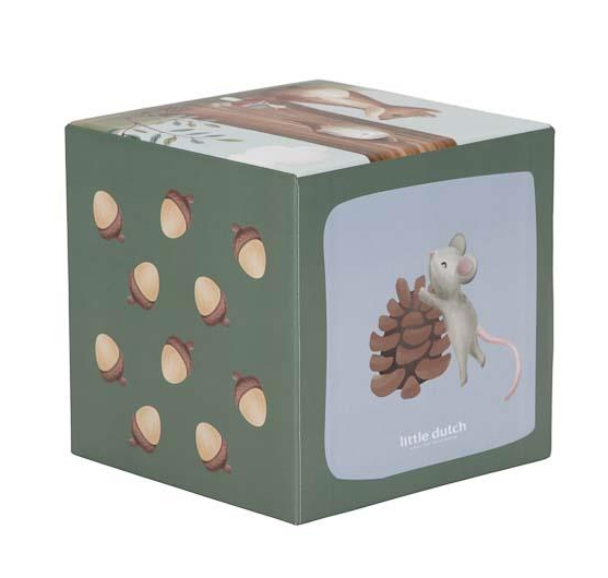 Little Dutch | Forest Friends | Stacking Cubes | 10 pieces | +18 months