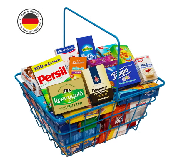 Tanner | Winkelvulling in metalen mand