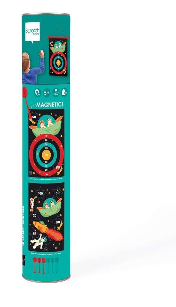 Scratch Active Play | Magnetische Darts | 36 x 55 cm | Astronaut | 5+ - Kleine Eland