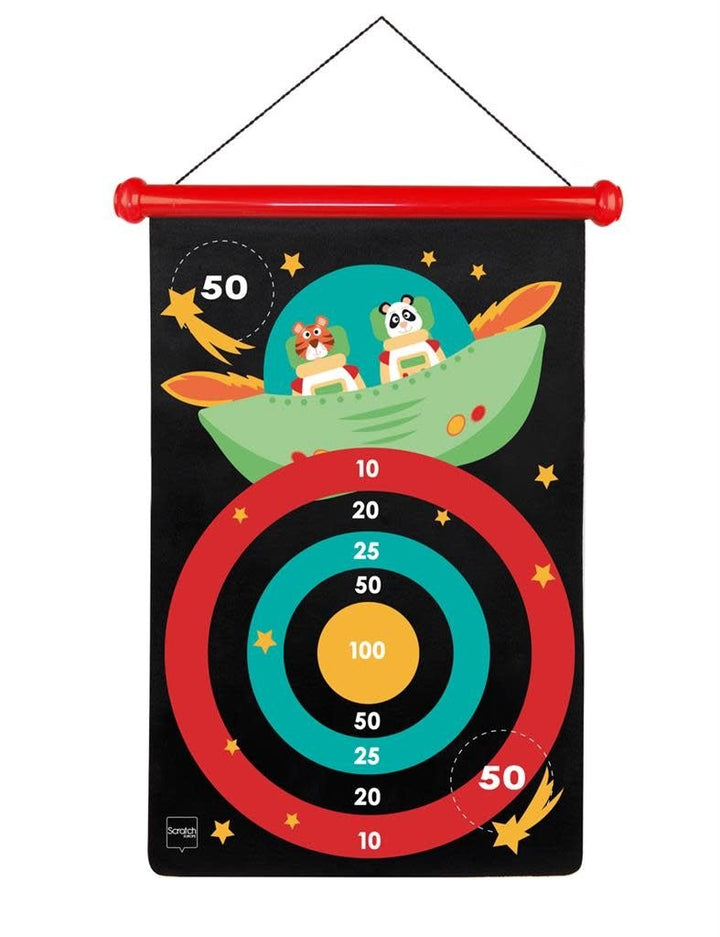 Scratch Active Play | Magnetische Darts | 36 x 55 cm | Astronaut | 5+ - Kleine Eland