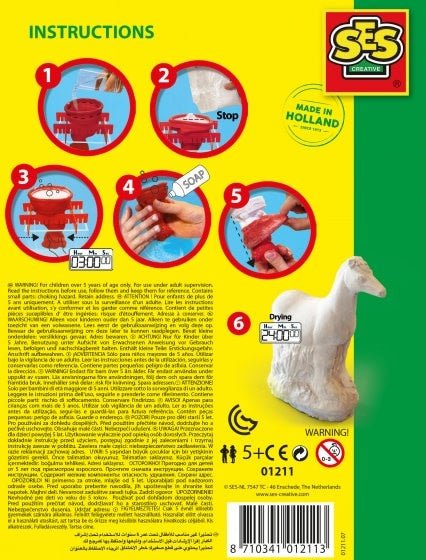 Ses | Figuren Gieten | Paard | 5+ - Kleine Eland