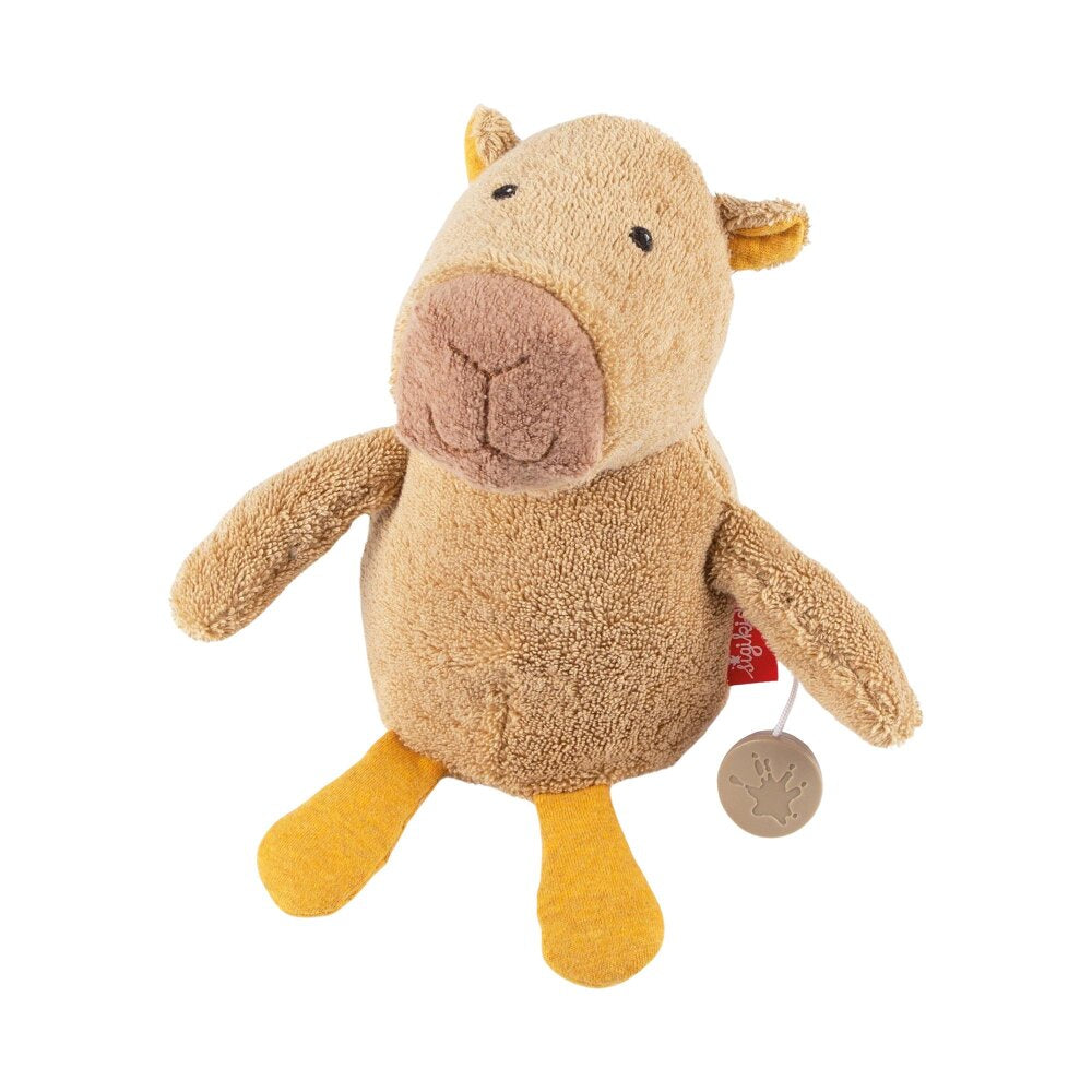Sigikid Natural Friends Muziekknuffel Capibara | 18 cm - afbeelding 1