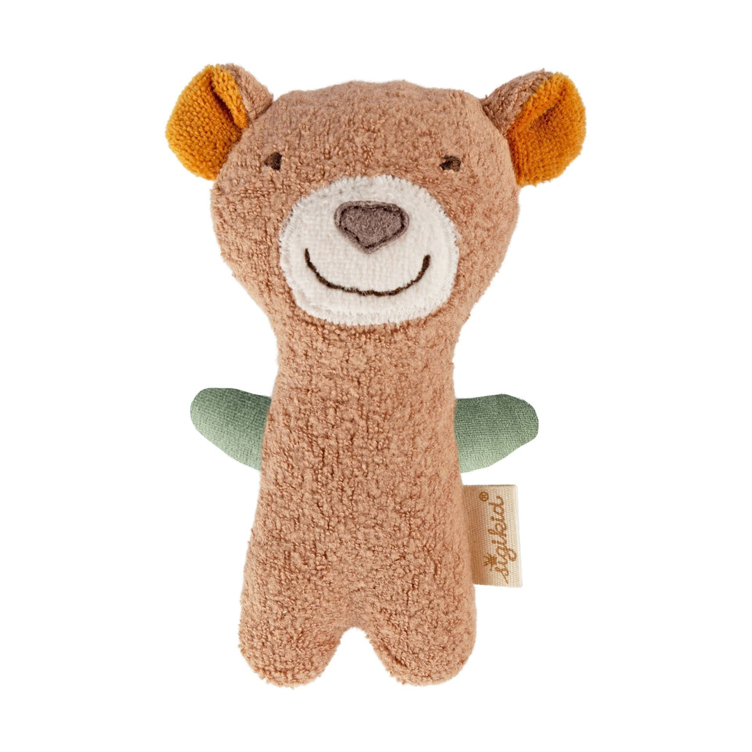 Sigikid Rammelaar Beer Beige | 13 cm - afbeelding 1