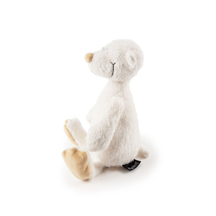 Sigikid | Ach Good Edition | Bruine Beer | midi | Wit | 25 cm - Kleine Eland