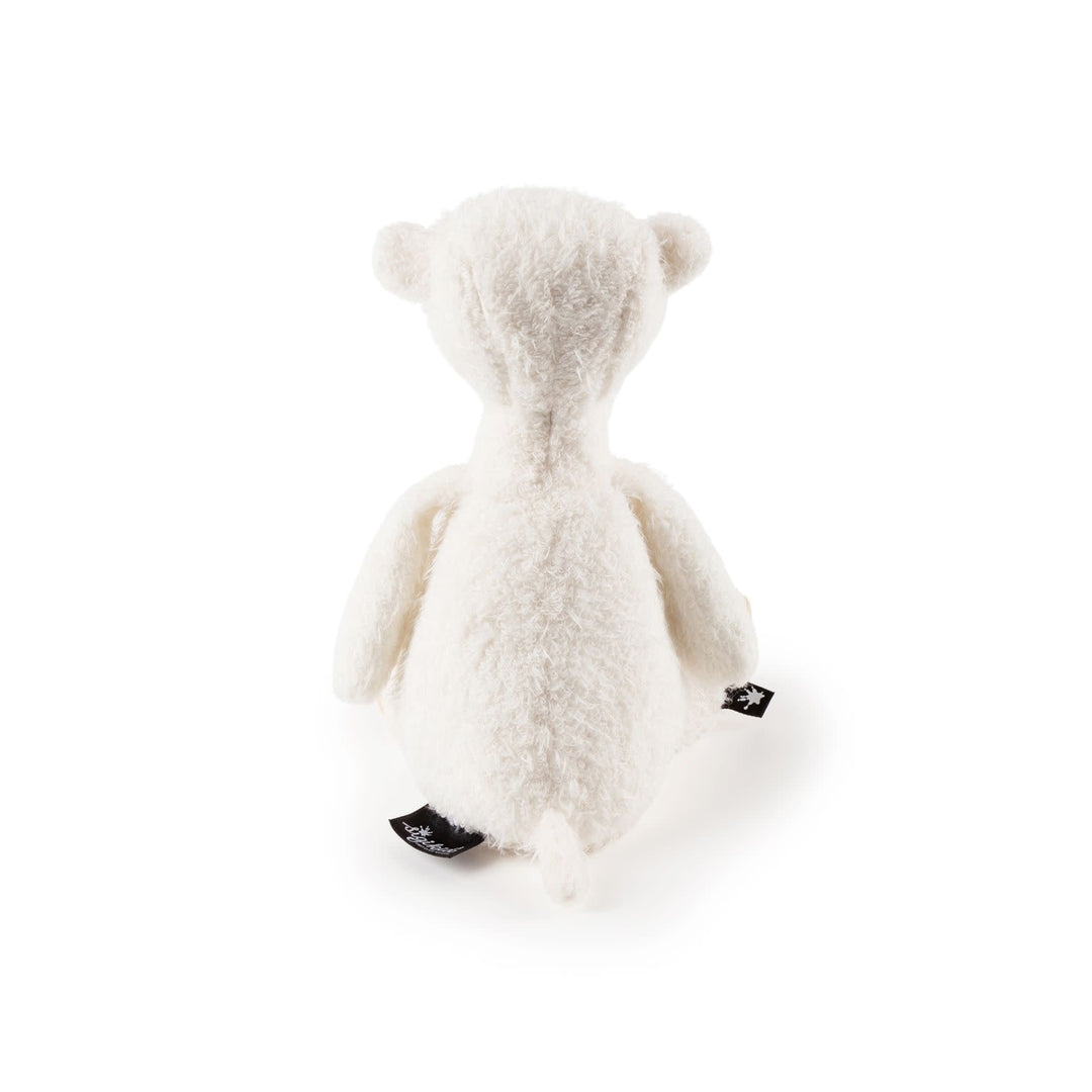 Sigikid | Ach Good Edition | Bruine Beer | midi | Wit | 25 cm - Kleine Eland