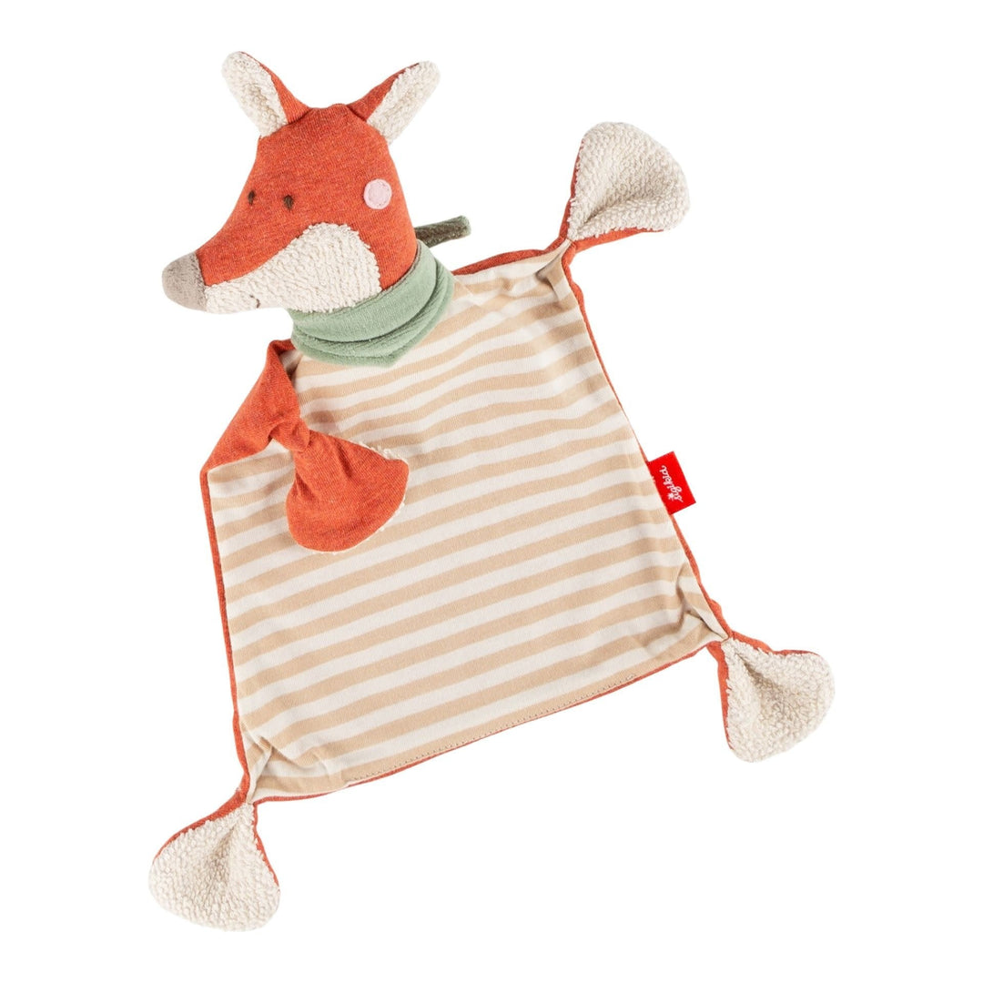 Sigikid | Katoenen Lappenpop | Vos | 26 cm | 0+ - Kleine Eland