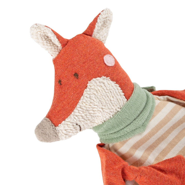 Sigikid | Katoenen Lappenpop | Vos | 26 cm | 0+ - Kleine Eland