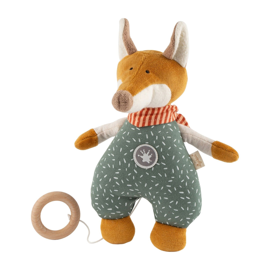 Sigikid | Knuffel met Muziek | Vos | 25 cm | 0+ - Kleine Eland