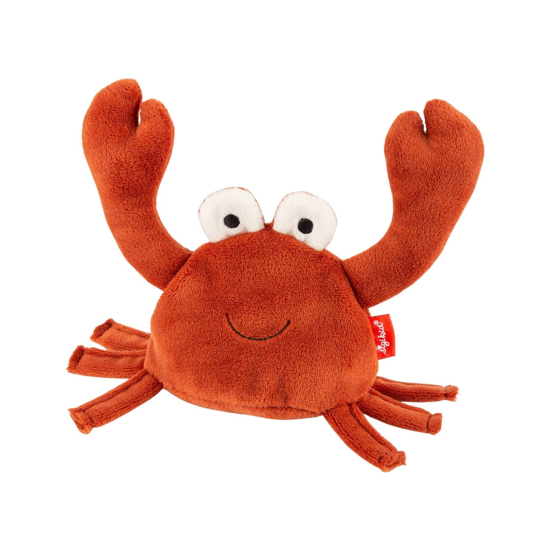 Sigikid | Mini Cuddly Gadget | Krab | 9 cm | 0+ - Kleine Eland