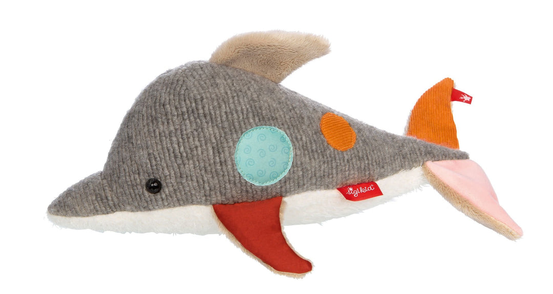 Sigikid | Patchwork Sweety | Dolphin | 33 cm | + 3 maanden - Kleine Eland