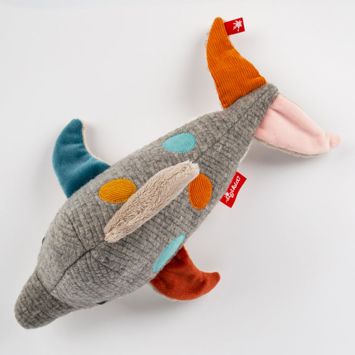 Sigikid | Patchwork Sweety | Dolphin | 33 cm | + 3 maanden - Kleine Eland