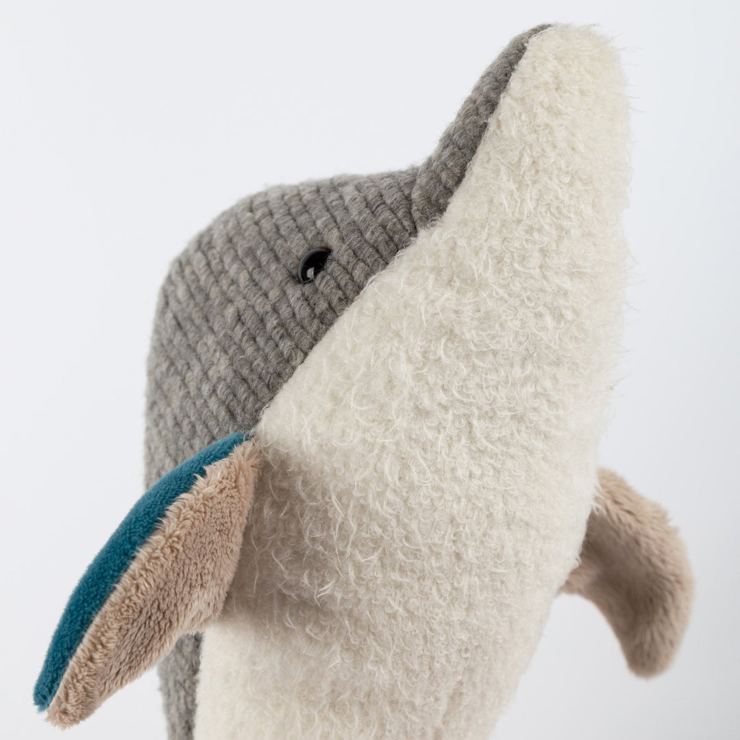Sigikid | Patchwork Sweety | Dolphin | 33 cm | + 3 maanden - Kleine Eland