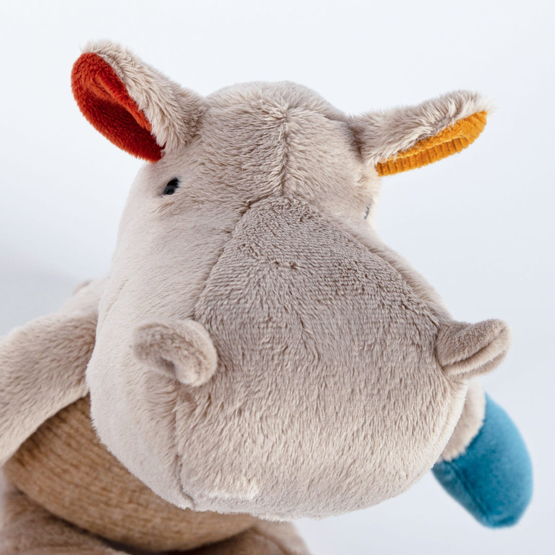 Sigikid | Patchwork Sweety | Hippo | 33 cm | + 3 maanden - Kleine Eland
