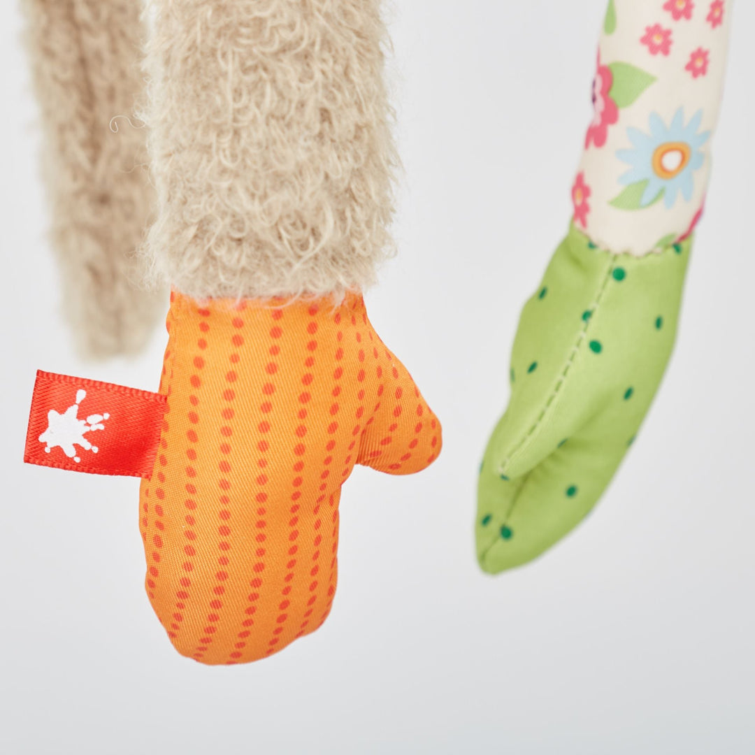 Sigikid | Patchwork Sweety | Monkey | 41 cm | 0+ - Kleine Eland