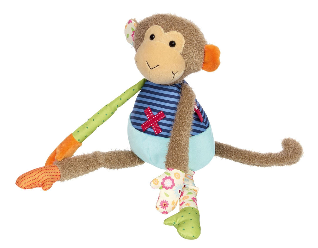 Sigikid | Patchwork Sweety | Monkey | 41 cm | 0+ - Kleine Eland