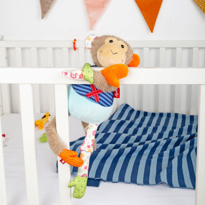 Sigikid | Patchwork Sweety | Monkey | 41 cm | 0+ - Kleine Eland