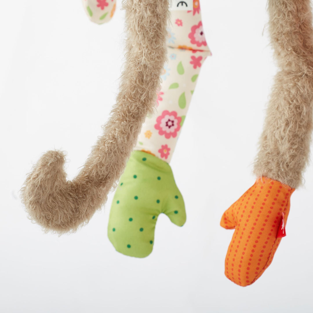 Sigikid | Patchwork Sweety | Monkey | 41 cm | 0+ - Kleine Eland