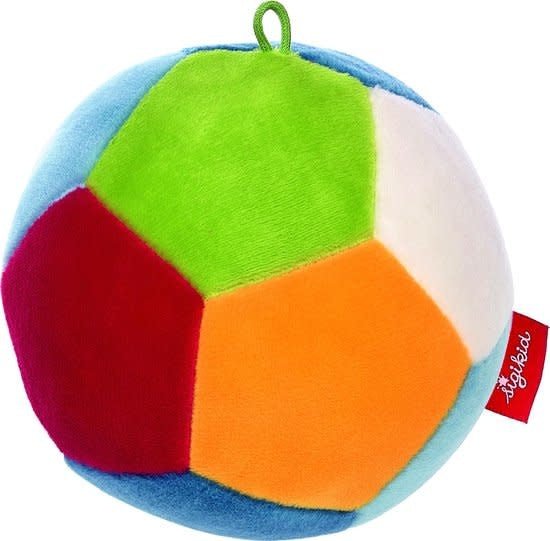 Sigikid | Softball | Voetbal | Multicolor | 10 cm | 0+ - Kleine Eland