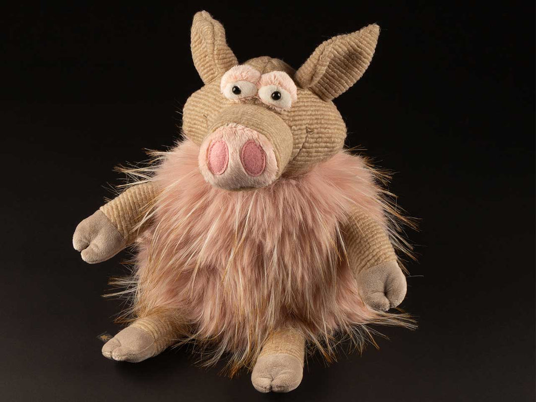 Sigikid BeastsTown Spot Hog varken tegen zwarte achtergrond