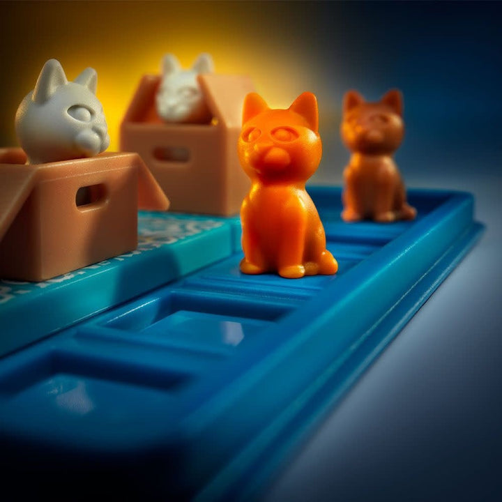 Smartgames | Compact | Cats &amp; Boxes | 7+ - Kleine Eland