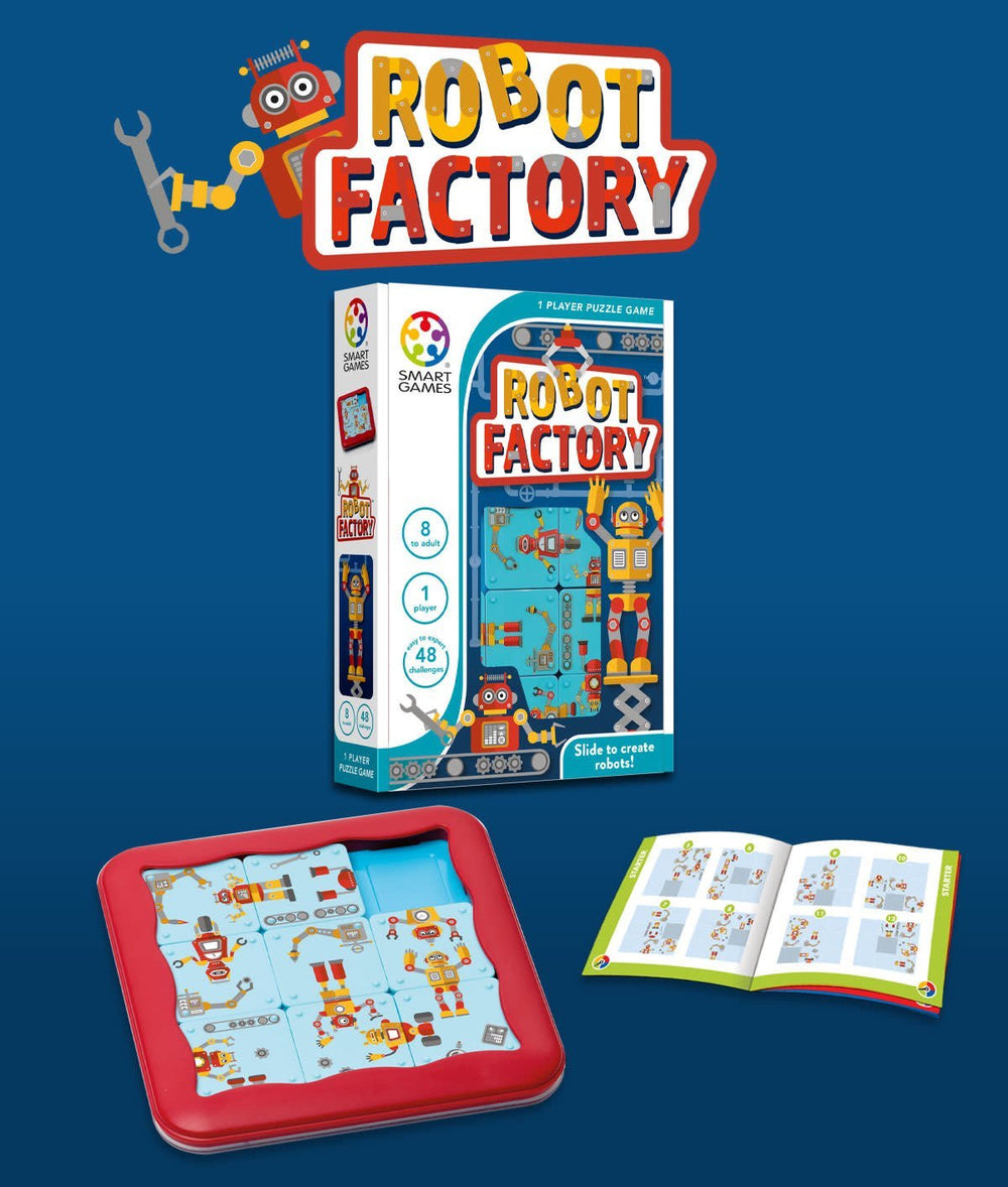 Smartgames | Compact | Robot Factory | 8+ - Kleine Eland