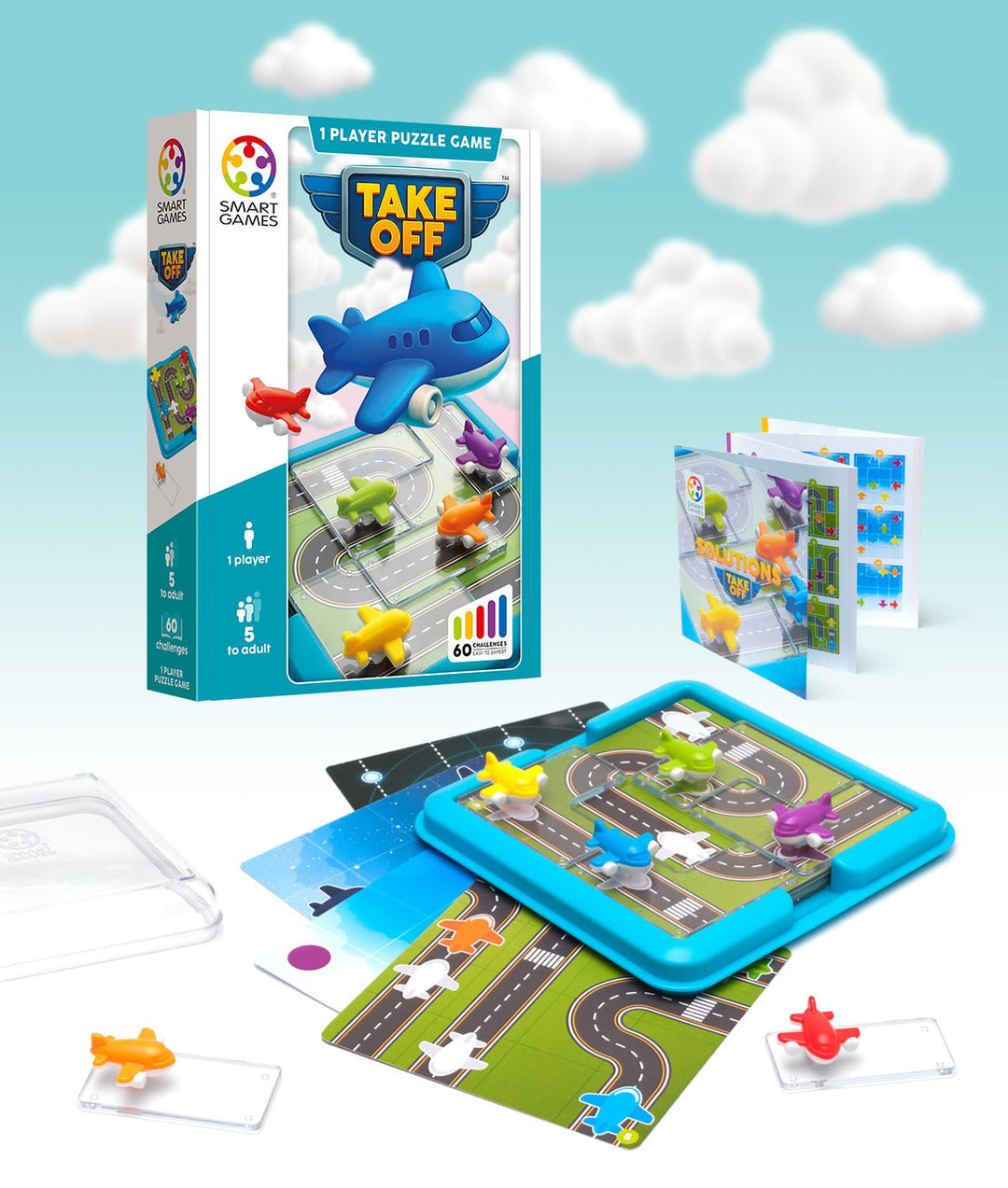 Smartgames | Compact | Take Off | 5+ - Kleine Eland