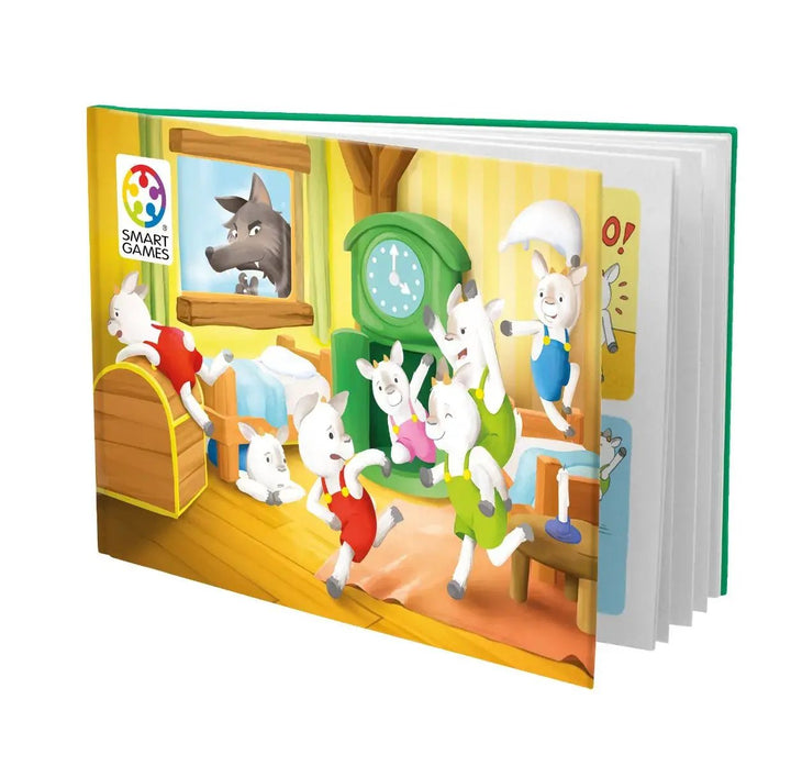 Smartgames | De Wolf en de 7 Geitjes | 48 Opdrachten | 3 - 7 jaar - Kleine Eland