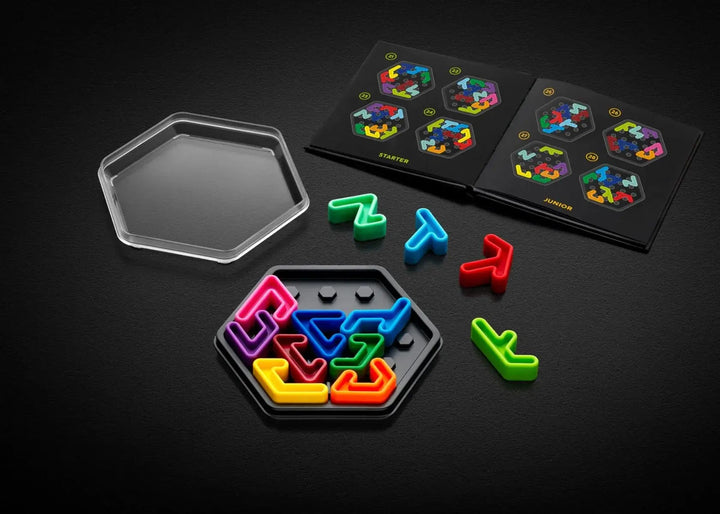 Smartgames | IQ Hexagon | 120 Opdrachten | 14+ - Kleine Eland